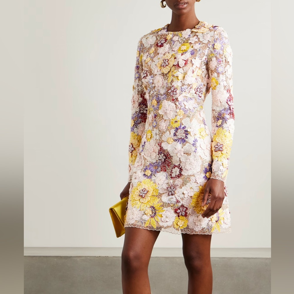 Floral Long Sleeve Dress